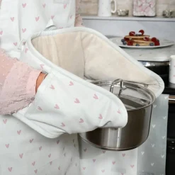 Sophie Allport Hearts Double Oven Glove