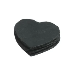Selbrae Heart Slate Coasters- Set of 4