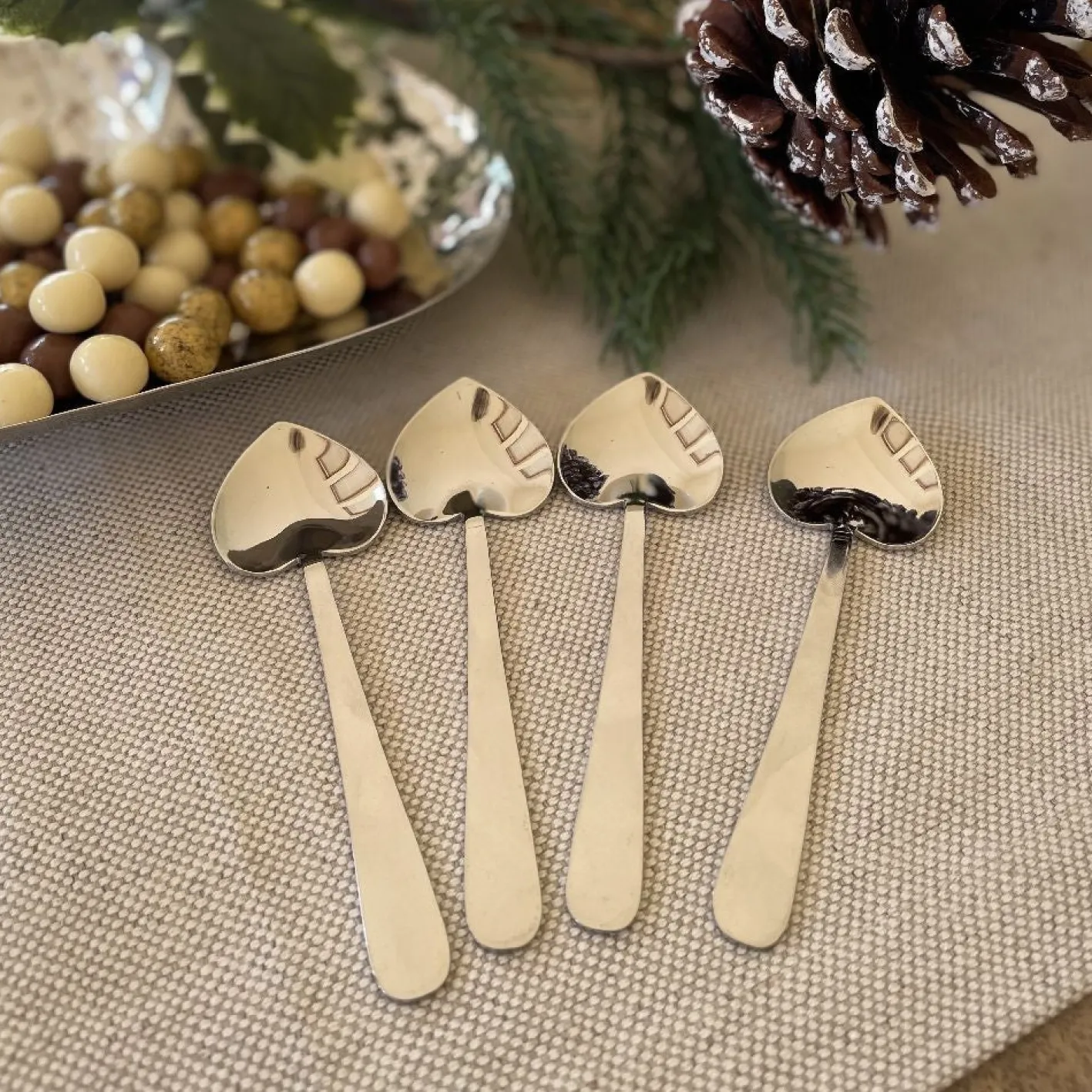 Selbrae Heart Spoons Set of 4