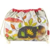 Emma Ball Hedgehog Drawstring Cotton Bag