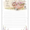 Paper Shed Design Hedgehog in a Flower Basket To Do List Pad