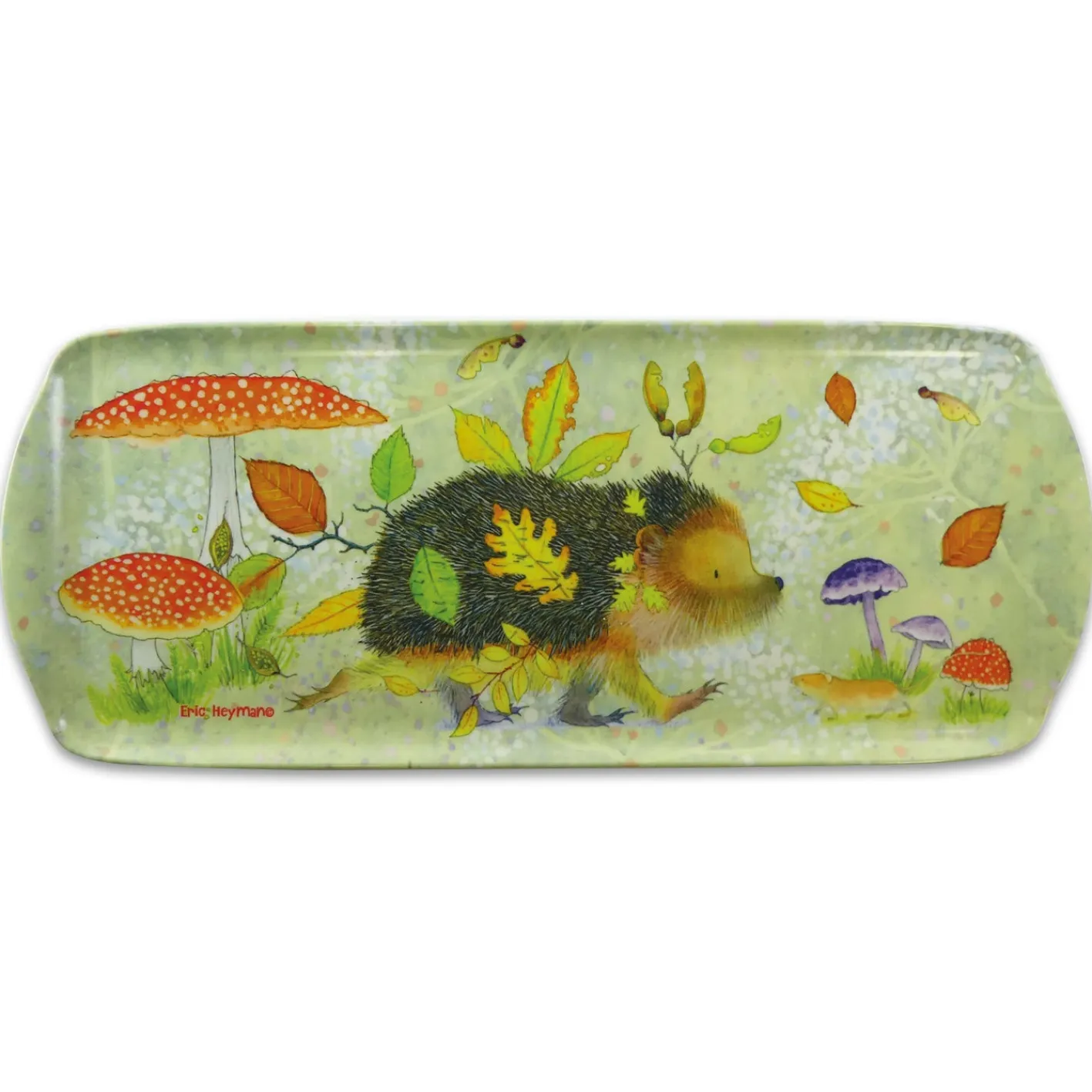 Emma Ball Hedgehog Melamine Sandwich Tray