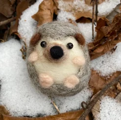Bergin & Bath Hedgehog Needle Felting Kit
