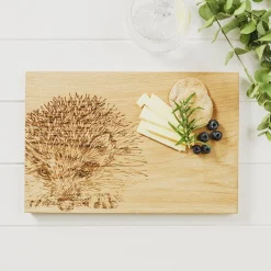 Selbrae Hedgehog Oak Serving Board 12in