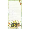 Emma Ball Hedgehog with Leaves Lined Magnetic Pad
