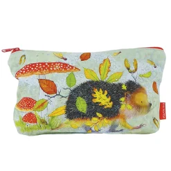 Emma Ball Hedgehog Zipped Pouch