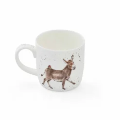 Wrendale Designs 'Hee Haw' Donkey Small Bone China Mug (11oz)