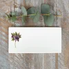 Toasted Crumpet Hellebore Bone China Rectangular Soap Dish