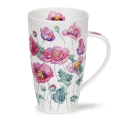 Dunoon Henley Poppies Mug