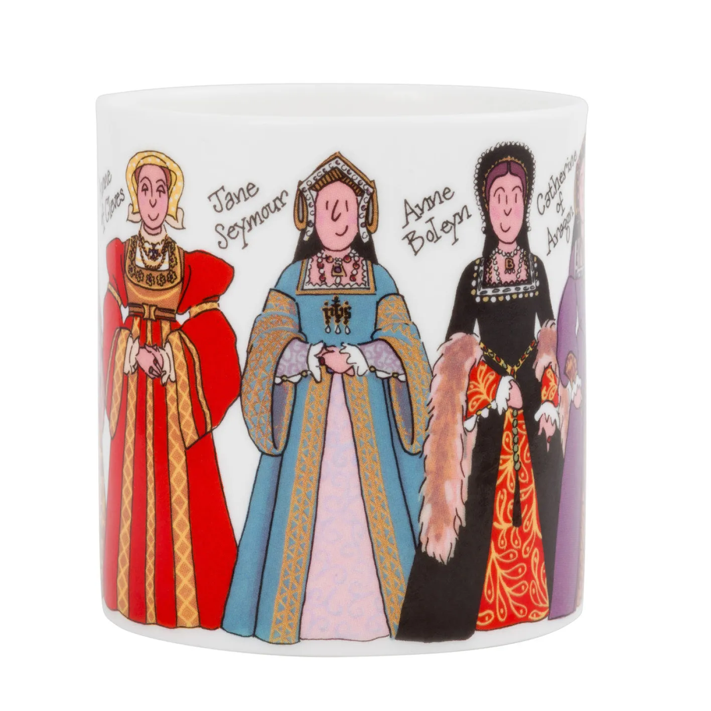 Alison Gardiner Henry VIII & His Wives Mug Boxed