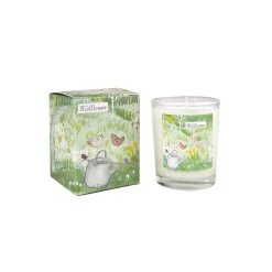 Heaven Scent Hens- Wildflower Glass Candle