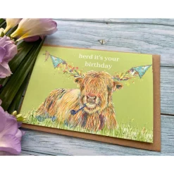 Jen Winnett Herd It's Your Birthday Eco-card