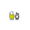 The Herdy Company Herdy and Sheppy Pin Badge Set