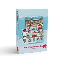 The Herdy Company Herdy Limited Edition Christmas Jigsaw Puzzle - 1000 Piece Puzzle