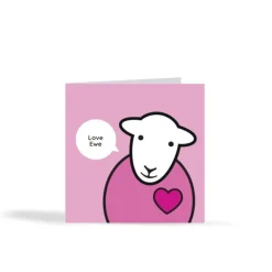 The Herdy Company Herdy Love Ewe Card