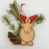The Herdy Company Herdy Reindeer Wooden Christmas Decoration