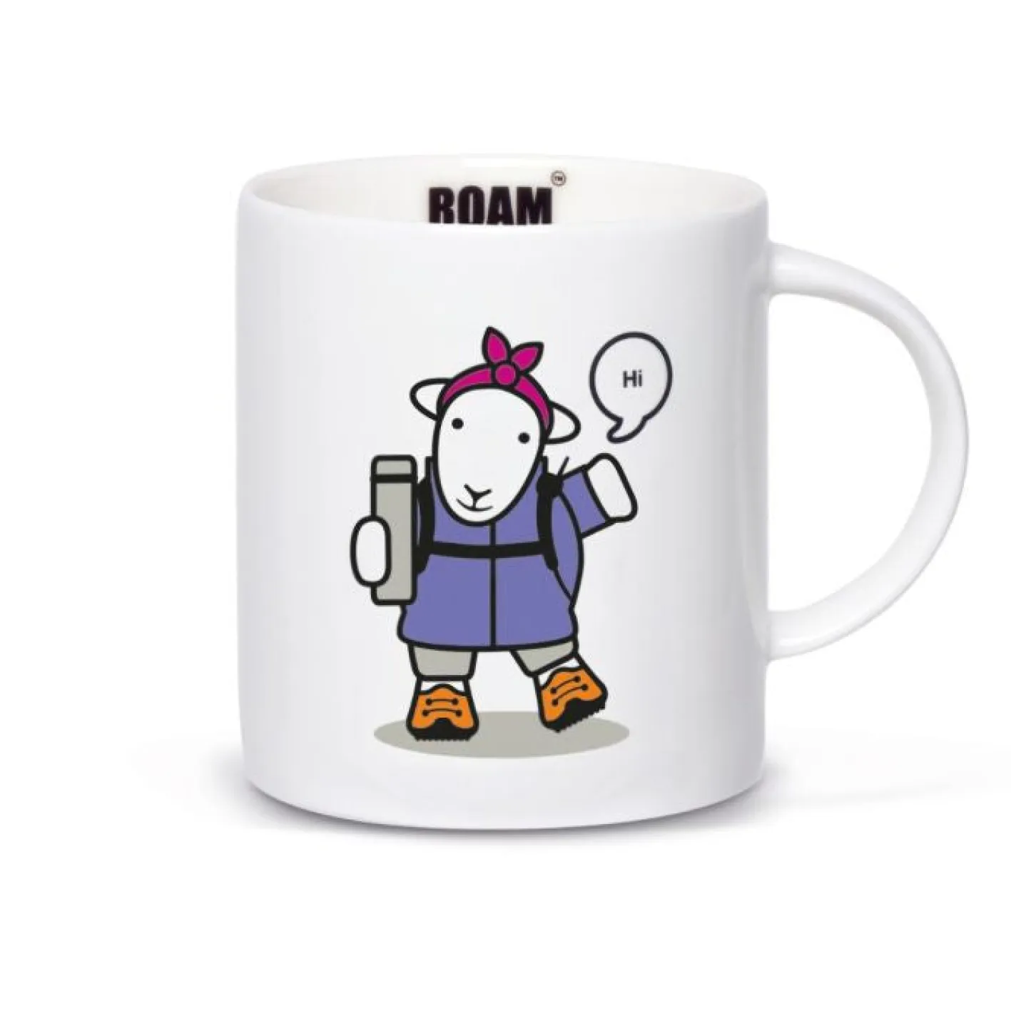 The Herdy Company Herdy Roam Free 'Flo' Mug
