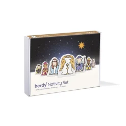 The Herdy Company Herdy Wooden Nativity Set