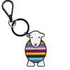 The Herdy Company Herdy Yan Enamel Stripe Key Chain