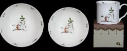 Two Bad Mice Here He Comes Christmas Bone China Medium Bowl