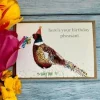 Jen Winnett Here's Your Birthday Pheasant Eco-Card