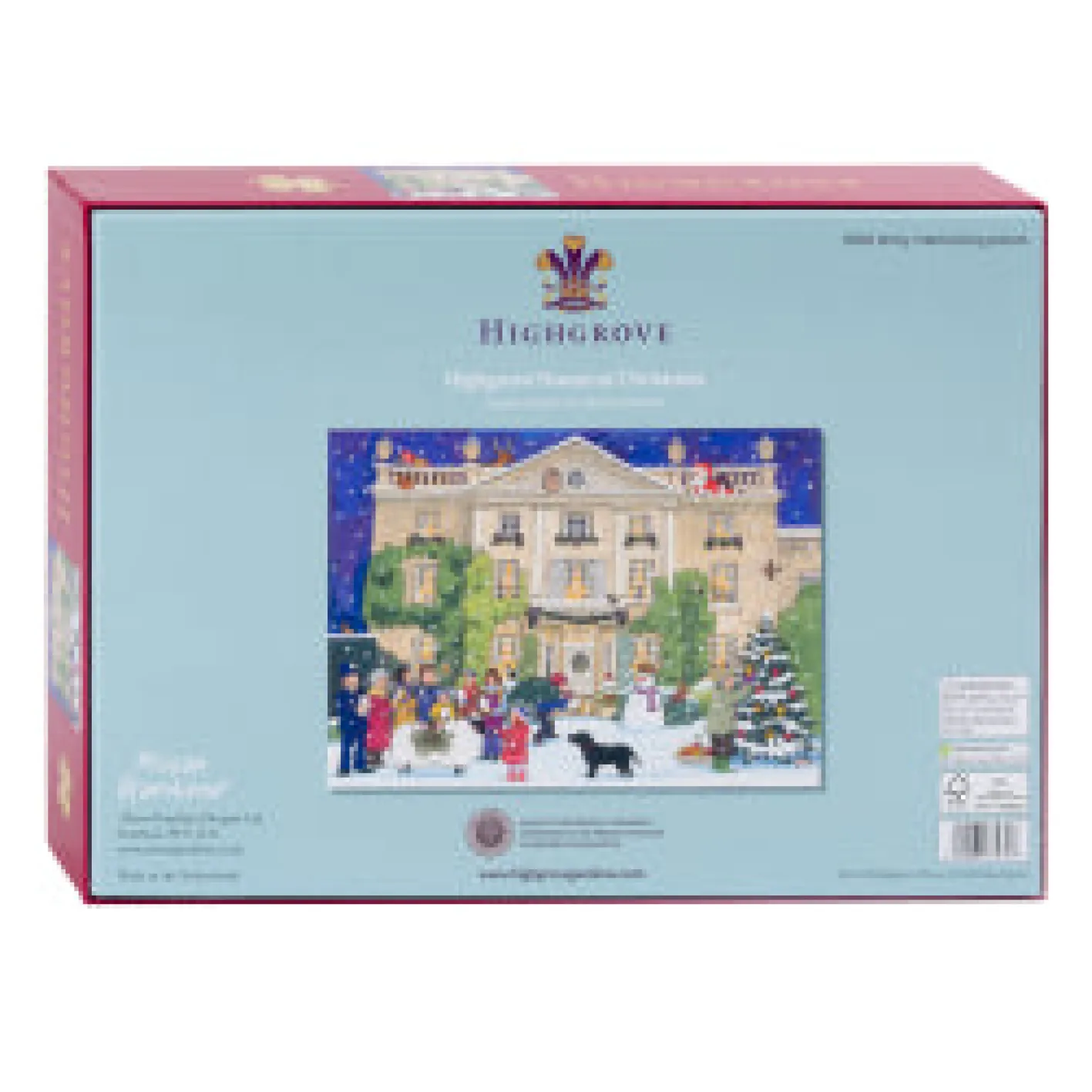 Alison Gardiner Highgrove House at Christmas Jigsaw Puzzle