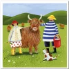 Emma Ball Highland Adventure Greetings Card