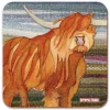 Emma Ball Highland Coo Coaster