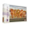 Emma Ball Highland Coos 1000 Piece Jigsaw Puzzle