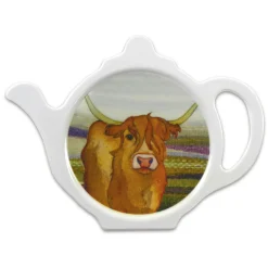 Emma Ball Highland Coo Tea Bag Tidy