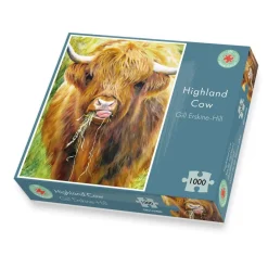 All Jigsaw Puzzles Highland Cow by Gill Erskine-Hill 1000 piece Jigsaw