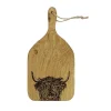 Selbrae Highland Cow Oak Hanging Paddle
