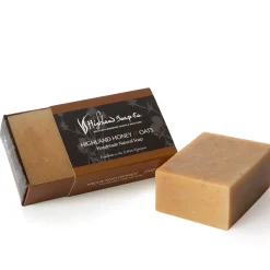 The Highland Soap Company Highland Honey & Oats Handmade Natural Soap 190g