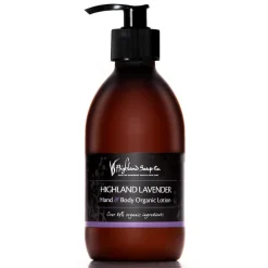 The Highland Soap Company Highland Lavender Hand & Body Organic Lotion 300ml
