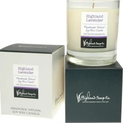 The Highland Soap Company Highland Lavender Natural Soy Wax Candle