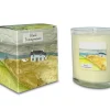 Heaven Scent Hill Cottage- Black Pomegranate Glass Candle