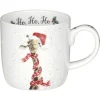 Wrendale Designs 'Ho Ho Ho' Giraffe Small Bone China Mug (11oz)