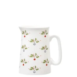Jane Abbott Designs Holly and Berry Bone China Medium Jug