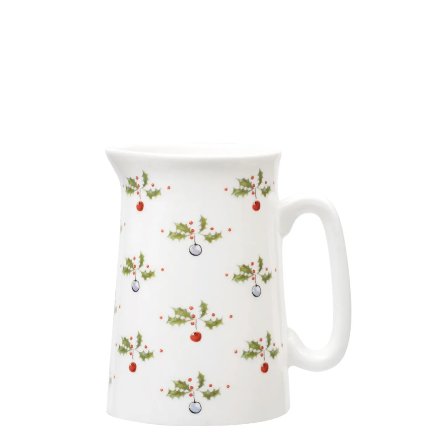 Jane Abbott Designs Holly and Berry Bone China Medium Jug