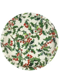 Emma Bridgewater Holly Deepwell Tin Tray