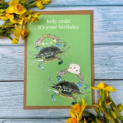 Jen Winnett Holy Crab! It's Your Birthday Eco-card