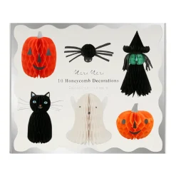 Meri Meri Honeycomb Halloween Characters (Set of 10)