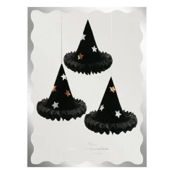 Meri Meri Honeycomb Witch Hat Decorations