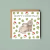 West Country Designs Hoppy Christmas Card