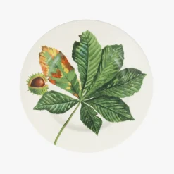 Emma Bridgewater Horse Chestnut & Conker 8 1/2 inch Plate