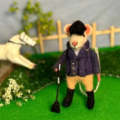 Sew Heart Felt Horse Riding Mouse