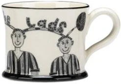 Moorland Pottery Howay the Lads Mug by