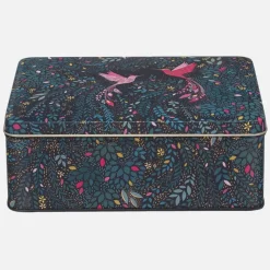 Sara Miller London Hummingbird Paradise Deep Rectangular Tin
