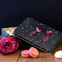 Sara Miller London Hummingbird Paradise Deep Rectangular Tin