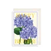 The Art File Hydrangeas Birthday Greeting Card
